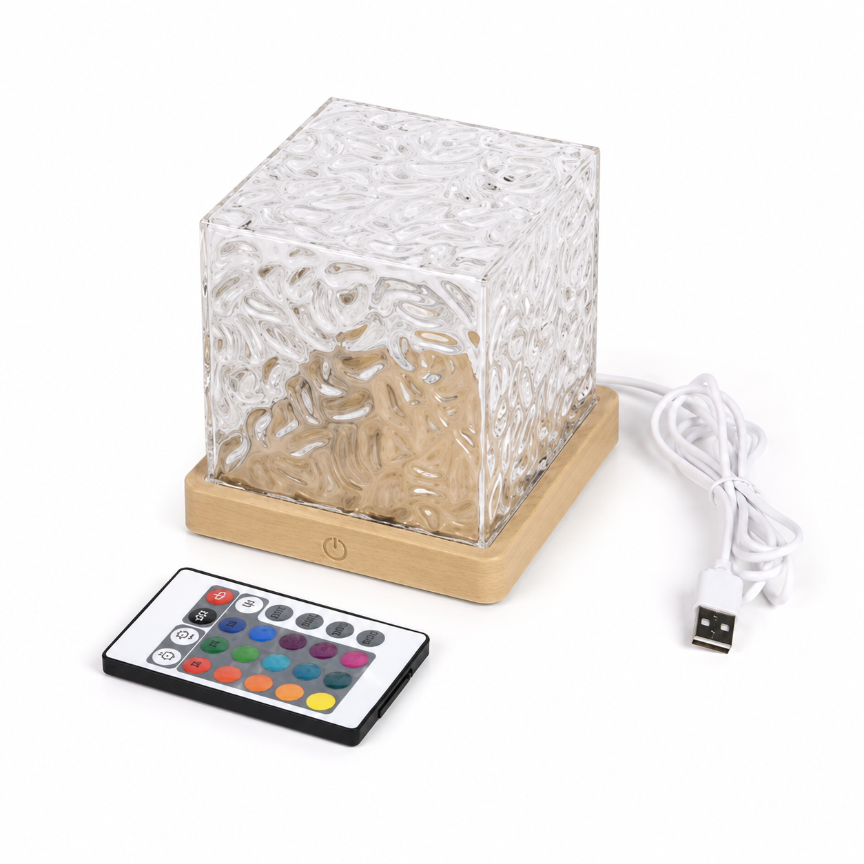 TideAura Water Ripple Lamp