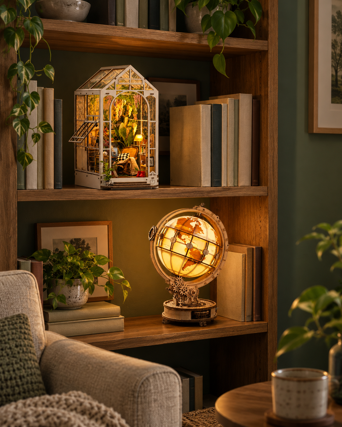 A maker’s bookshelf