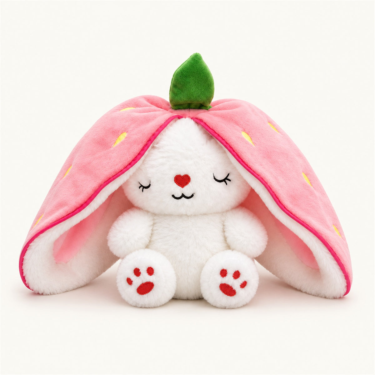 
ObiBunny – Light-Up Breathing Bunny Plush Toy - Strawberry variant