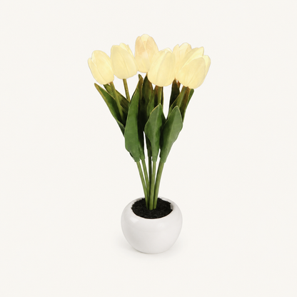 Ceramic Tulips – Ceramic Tulip Lamp