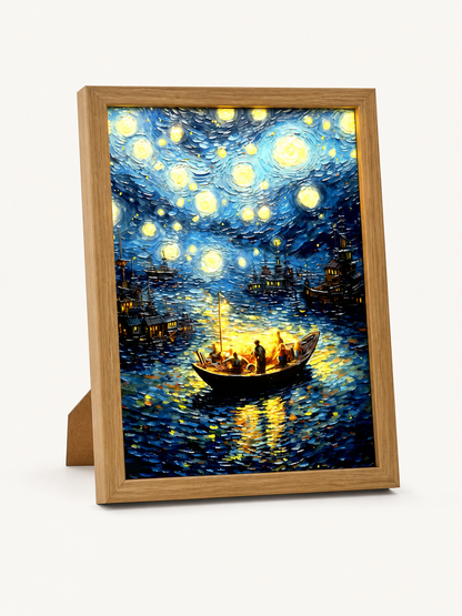 Living Masterpiece – Light Painting Photo Frame Lamp