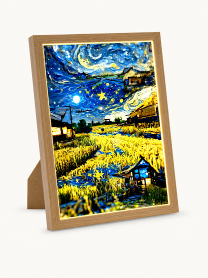 Living Masterpiece – Light Painting Photo Frame Lamp