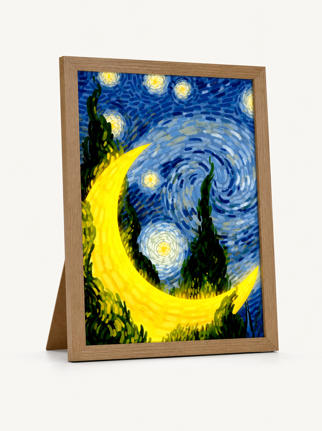 Living Masterpiece – Light Painting Photo Frame Lamp - VanGogh05 variant