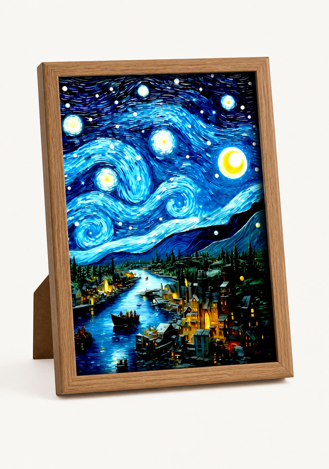 Living Masterpiece – Light Painting Photo Frame Lamp - VanGogh08 variant