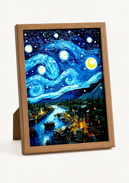 Living Masterpiece – Light Painting Photo Frame Lamp