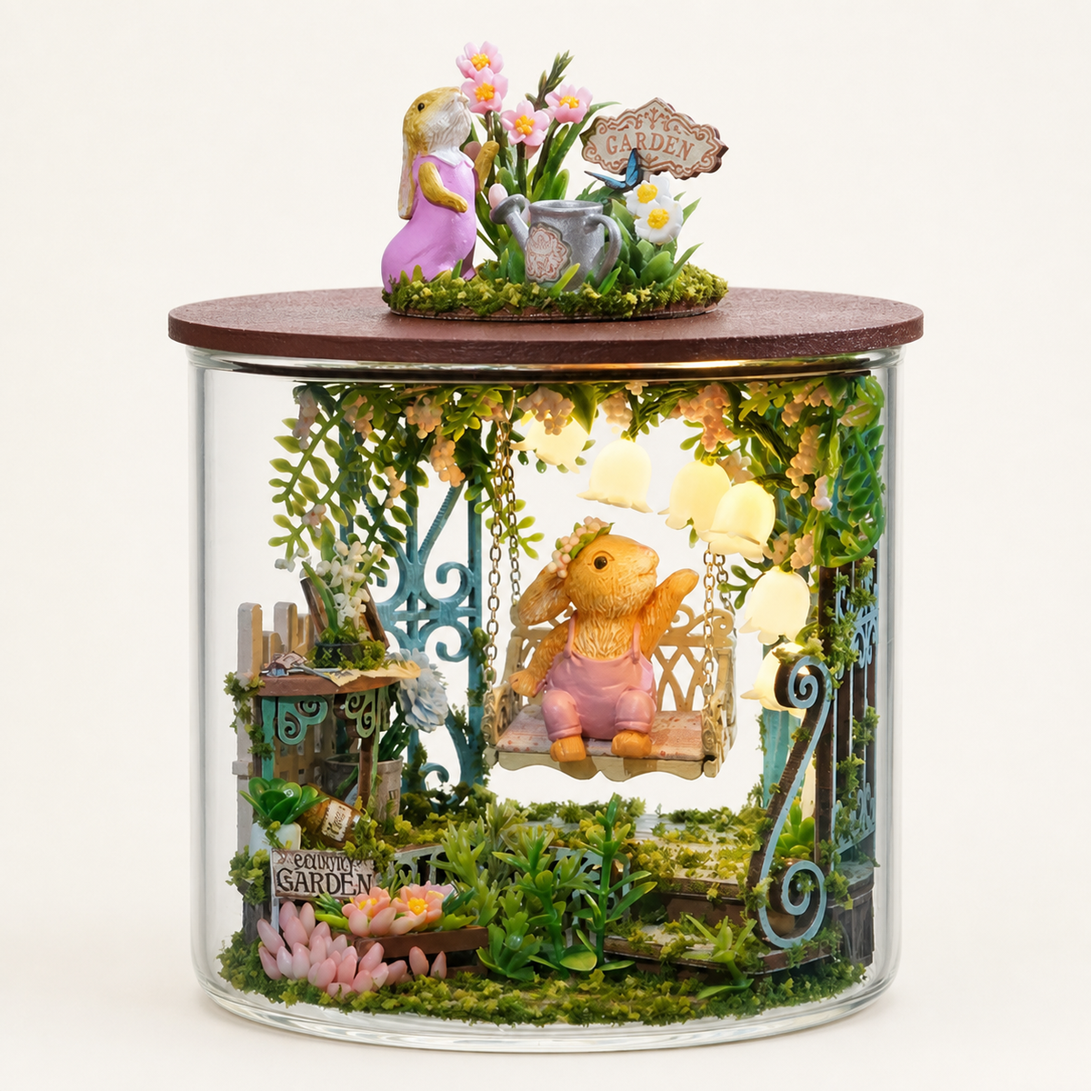 
Bottle House – DIY Miniature Dollhouse Bottle Kit - B113 variant