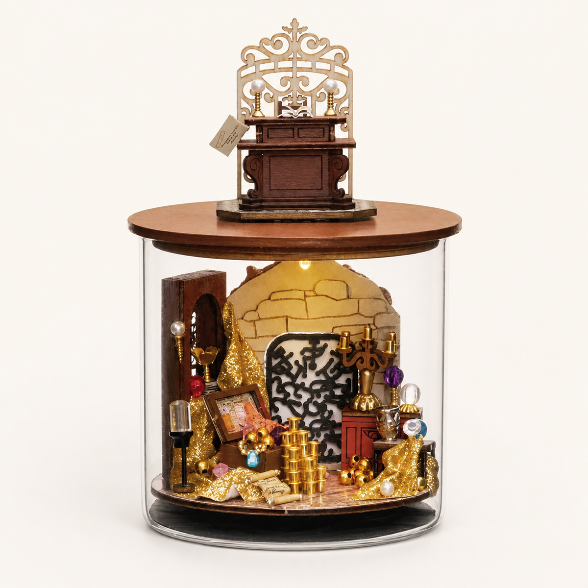 Bottle House – DIY Miniature Dollhouse Bottle Kit - B045 variant