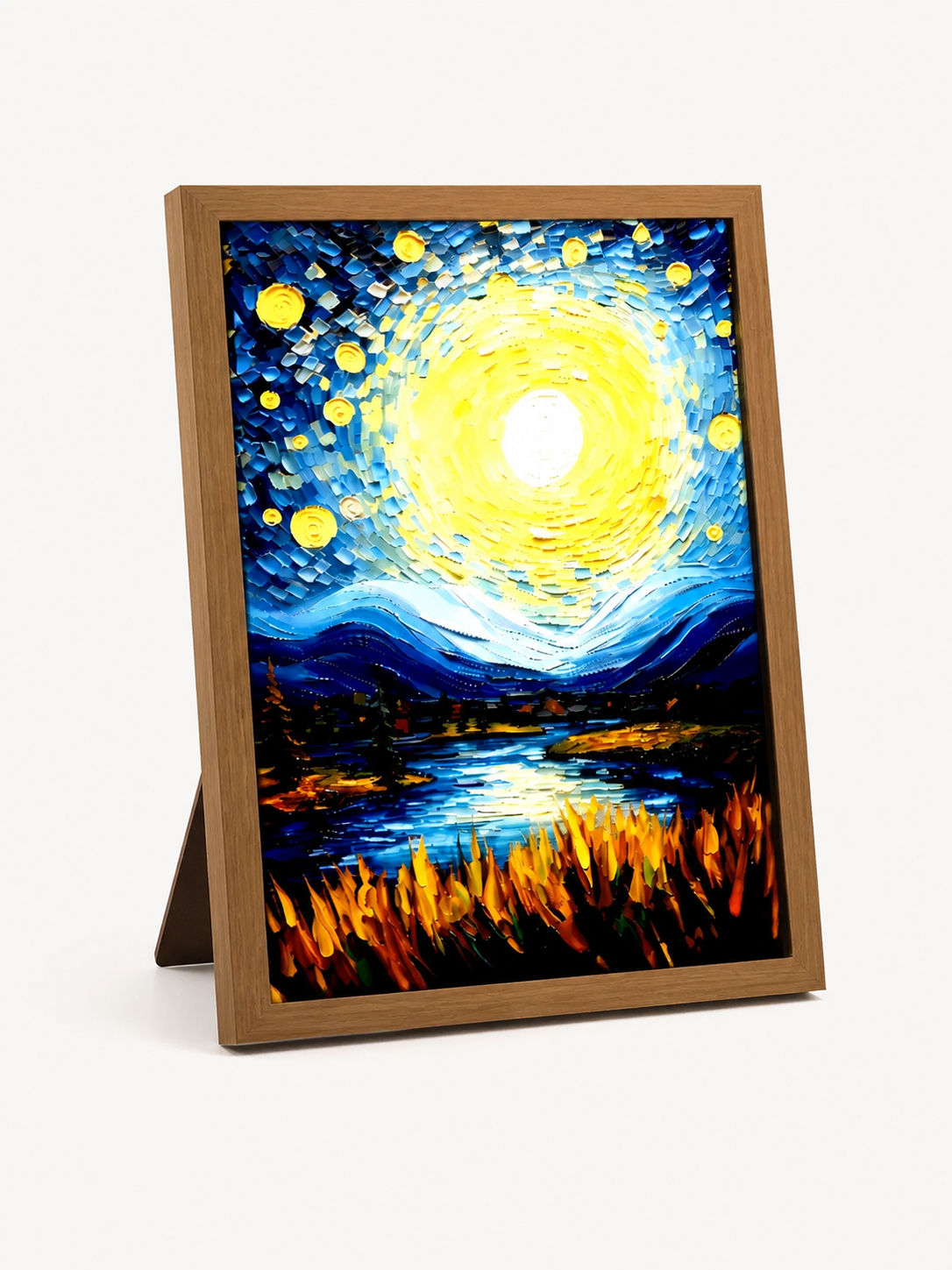 
Living Masterpiece – Light Painting Photo Frame Lamp - VanGogh02 variant