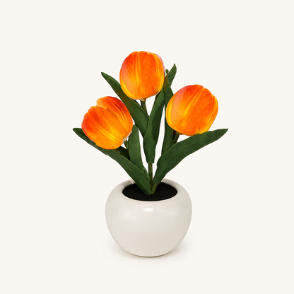 Ceramic Tulips – Ceramic Tulip Lamp