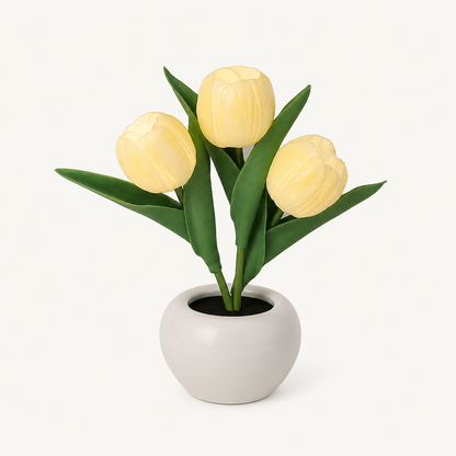 Ceramic Tulips – Ceramic Tulip Lamp