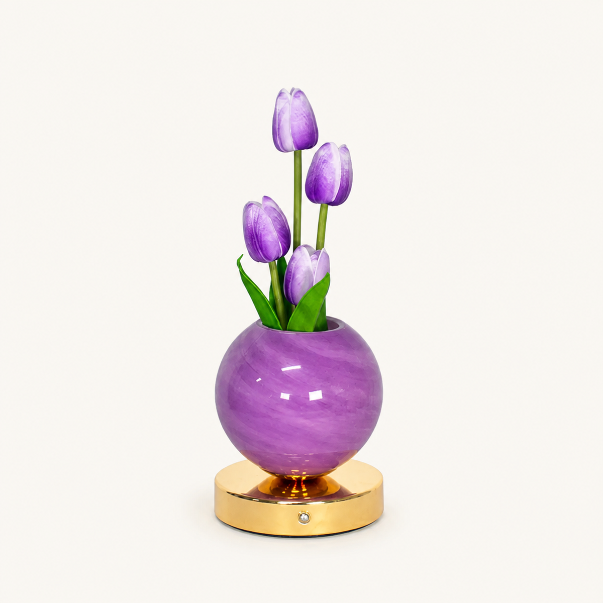 
Tulip Bouquet – Rechargeable Tulip Lamp - Purple variant