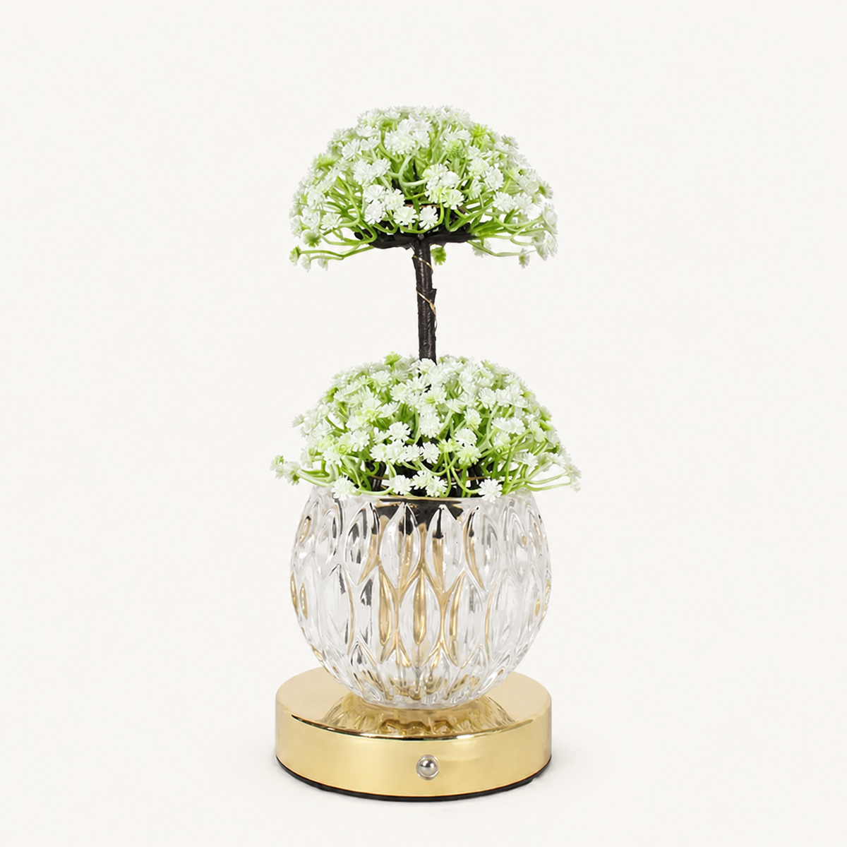 Tulip Bouquet – Rechargeable Tulip Lamp - WhiteBabyBreath variant