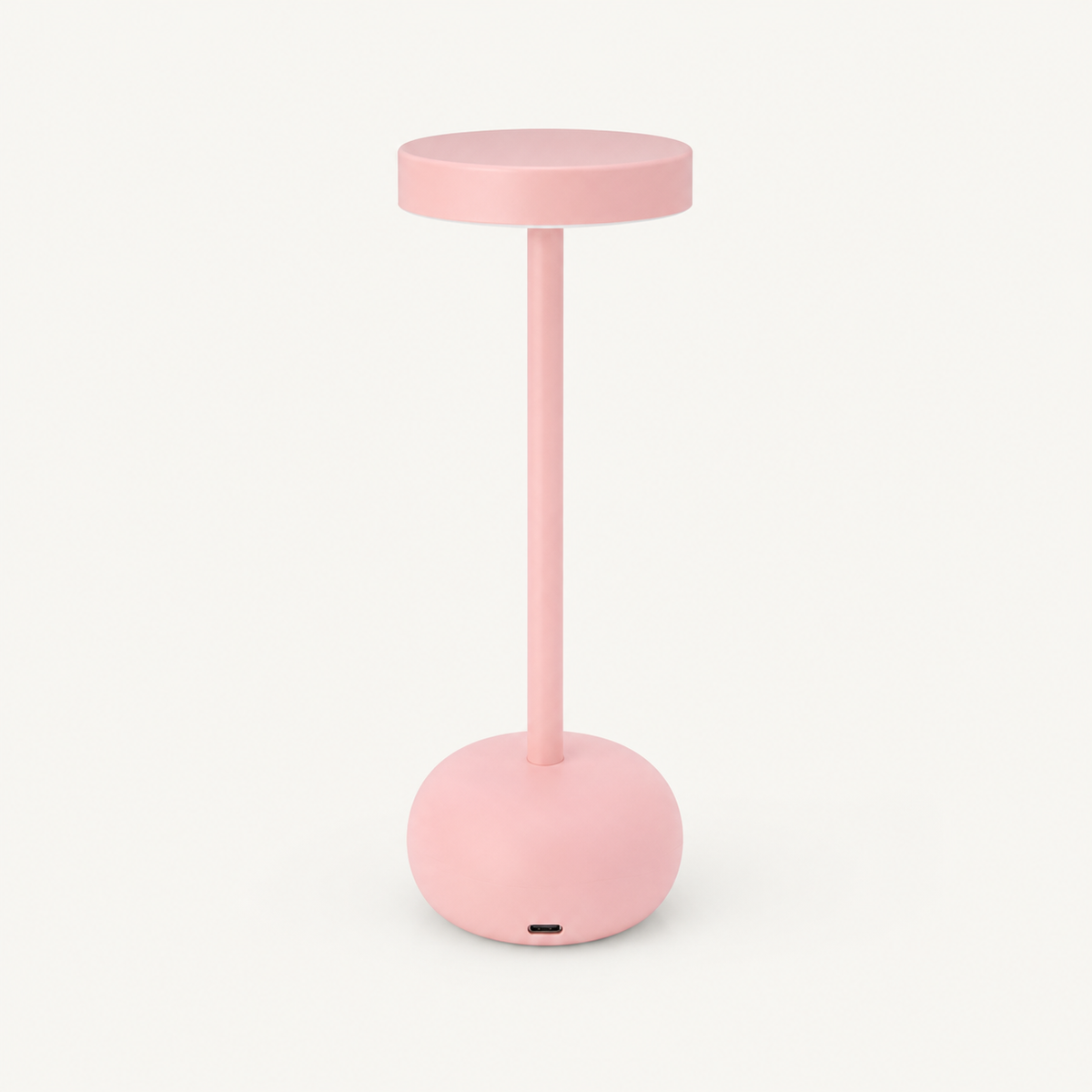 
Steel Bistro – Rechargeable Table Lamp - Pink variant