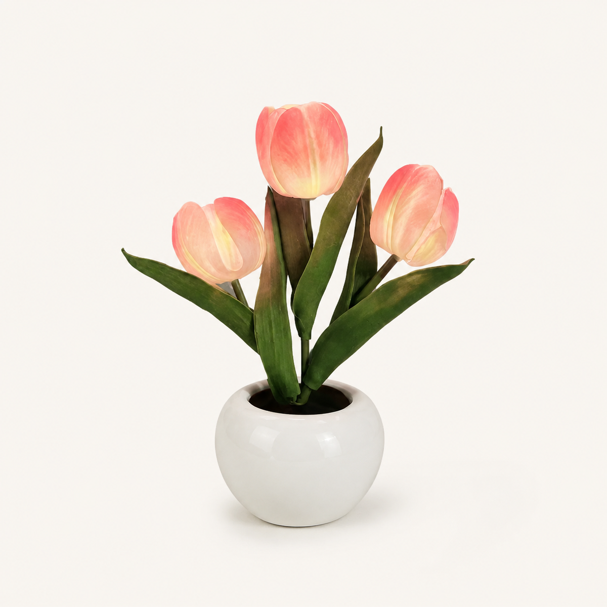 Ceramic Tulips – Ceramic Tulip Lamp - Pink variant