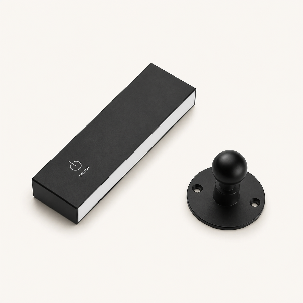 Wall Pebble – Rechargeable Magnetic Wall Lamp - studio view