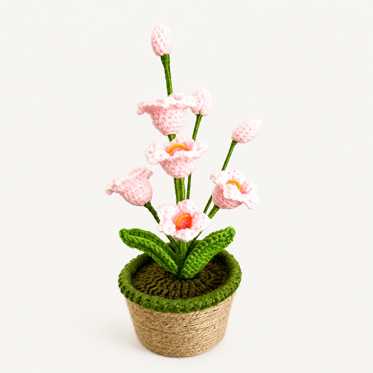 Crochet Bloom – Crochet Orchid Lamp - D1 variant