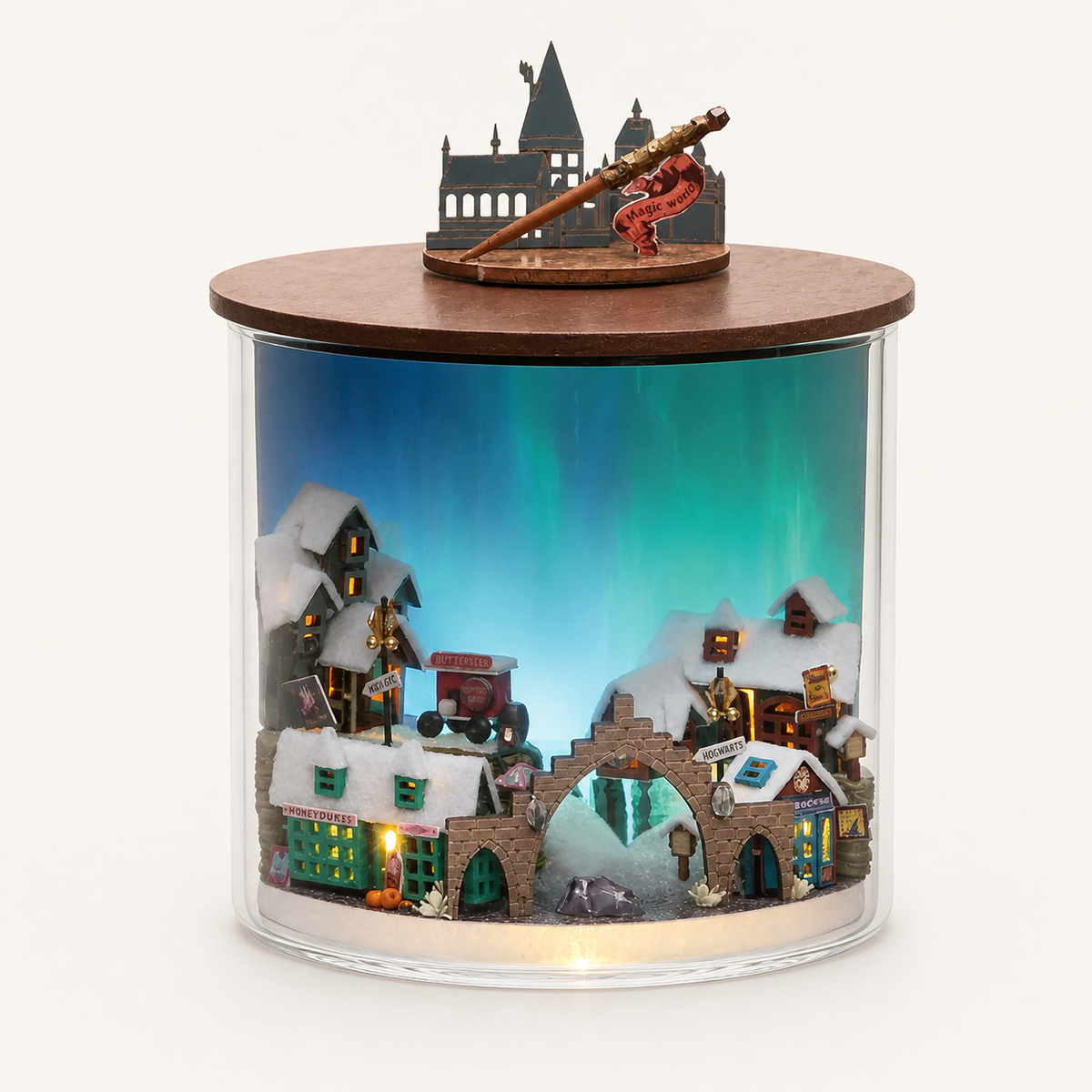 Bottle House – DIY Miniature Dollhouse Bottle Kit - B047 variant
