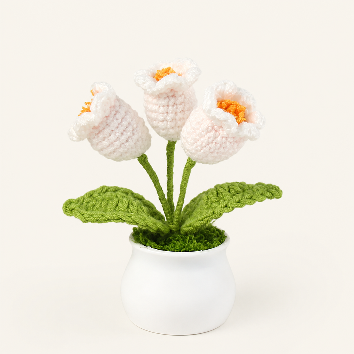 Crochet Bloom – Crochet Orchid Lamp - C1 variant
