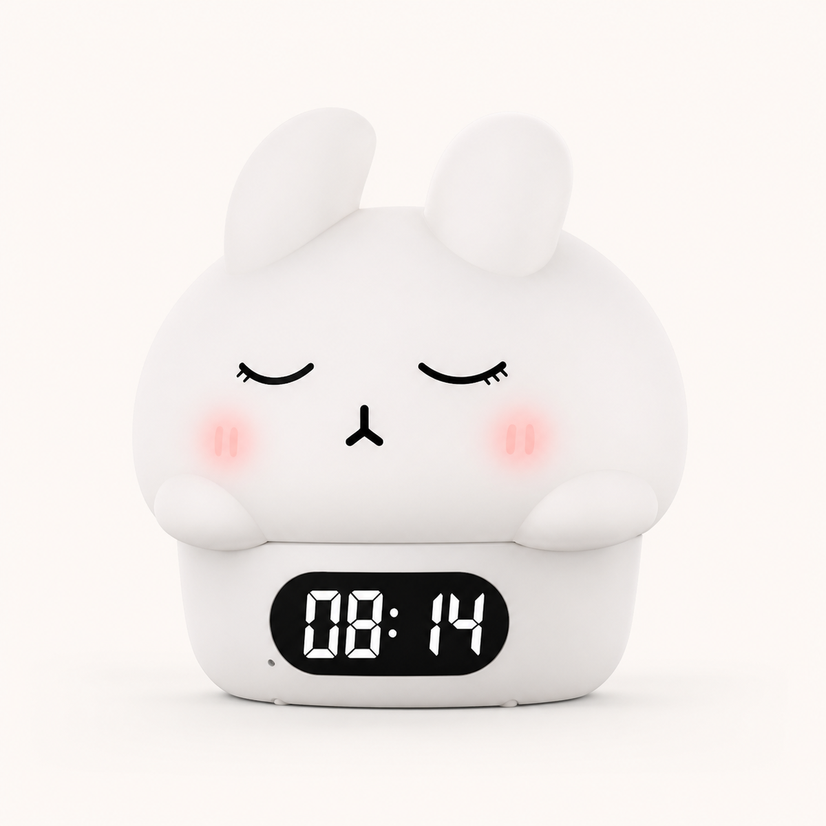 ObiSnooze – Duck & Bunny Timer Lamp - White variant