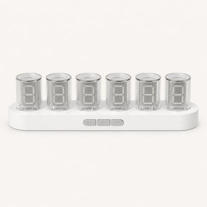 Nixie Clock – RGB Digital Tube-Style Desk Clock