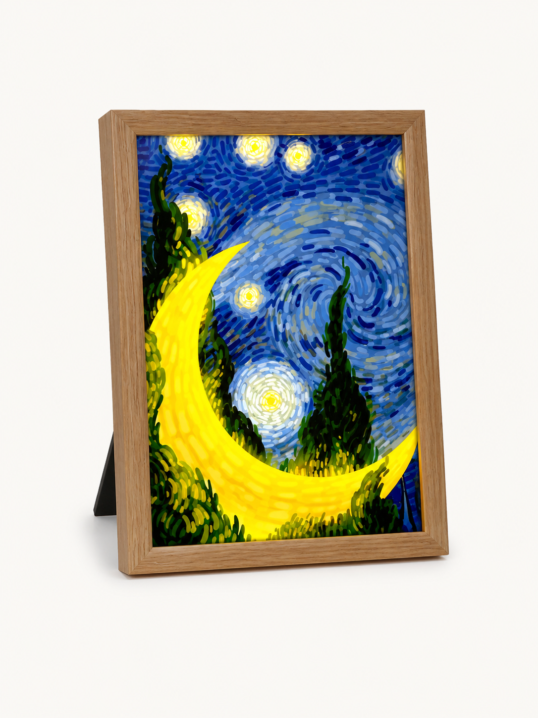 Living Masterpiece – Light Painting Photo Frame Lamp - VanGogh04 variant