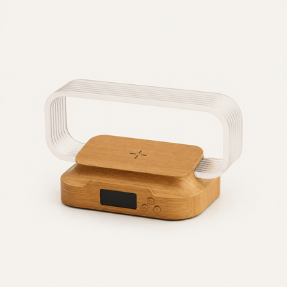Wake Dock – Wireless Charging Clock Lamp