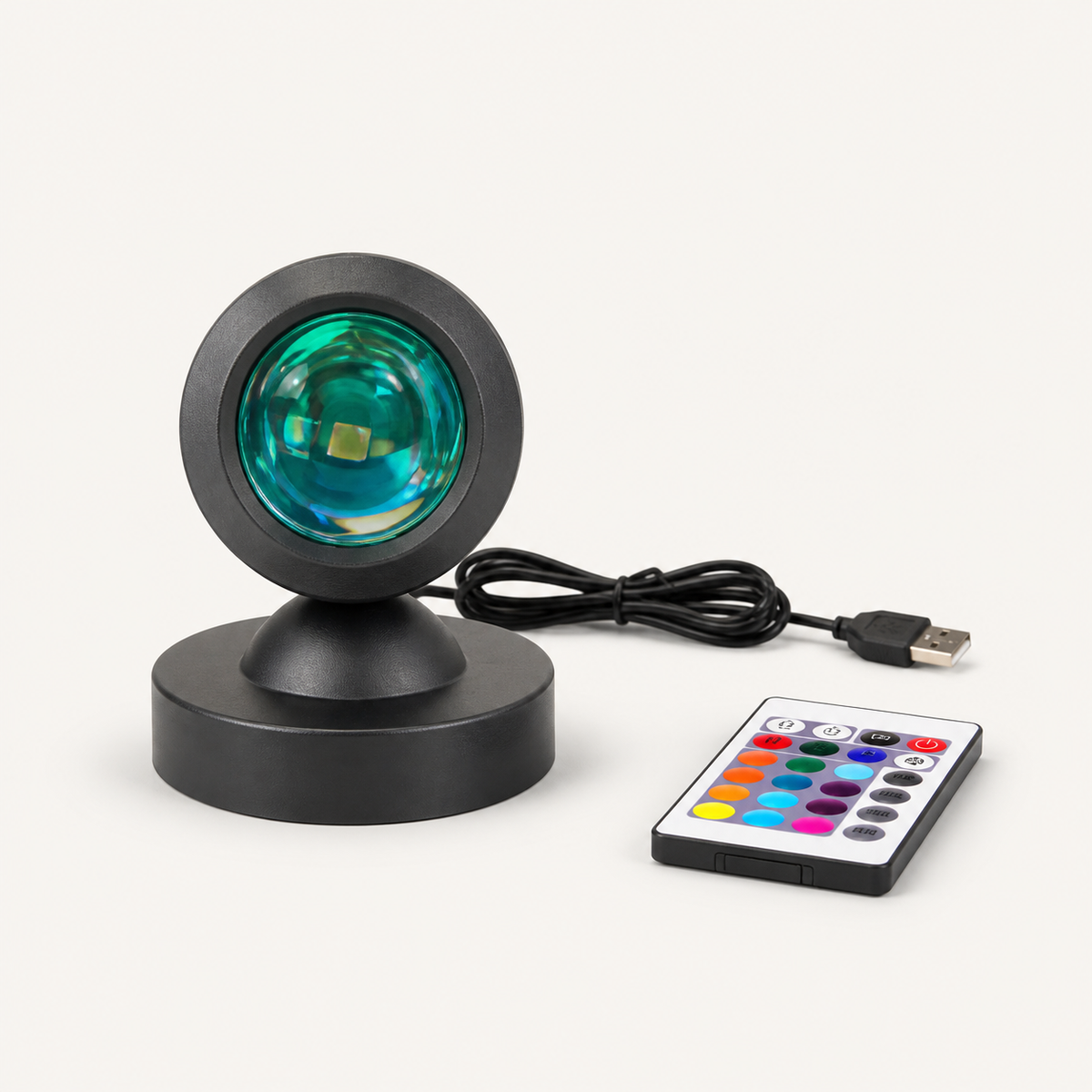 Mini Sunset – Compact Sunset Projection Lamp - studio view
