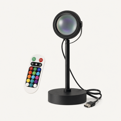 Sunset Halo – Remote Sunset Halo Lamp