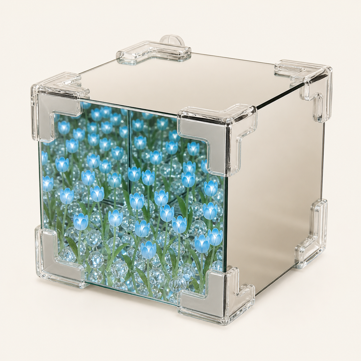 
Tulip Box – DIY Tulip Cube Night Lamp Kit - studio view