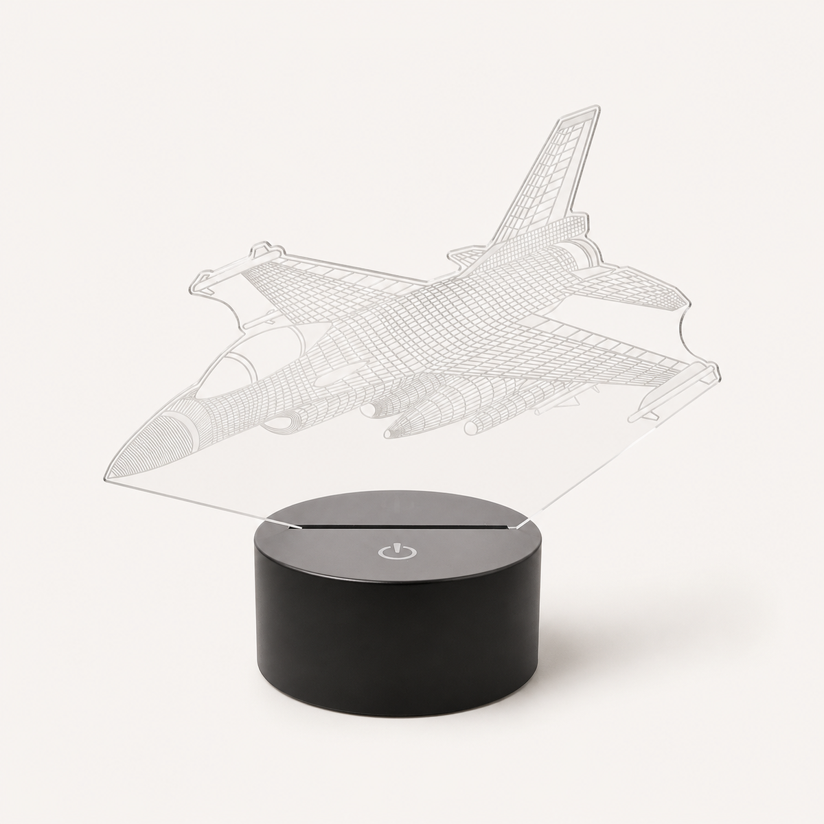 Sky Pilot – Airplane 3D Illusion Lamp - studio view