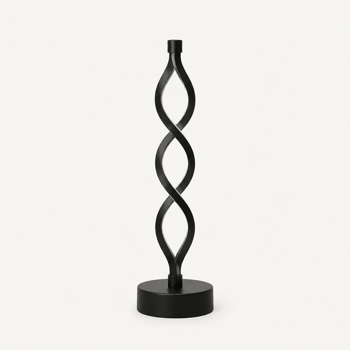 Silk Ribbon – Color-Changing Metal Desk Lamp - studio view