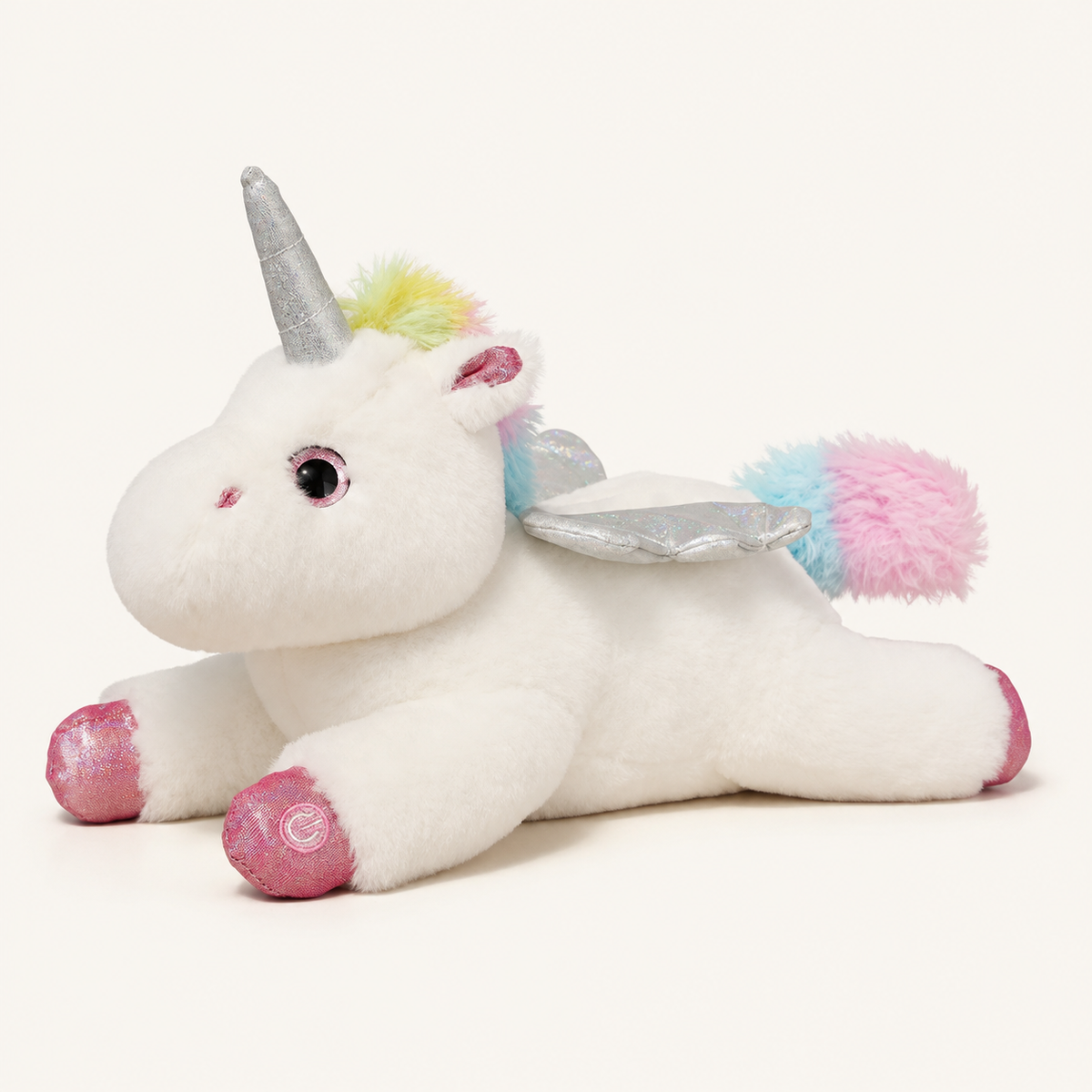 
ObiSparkle – LED Light-Up Unicorn Plush Toy - studio view