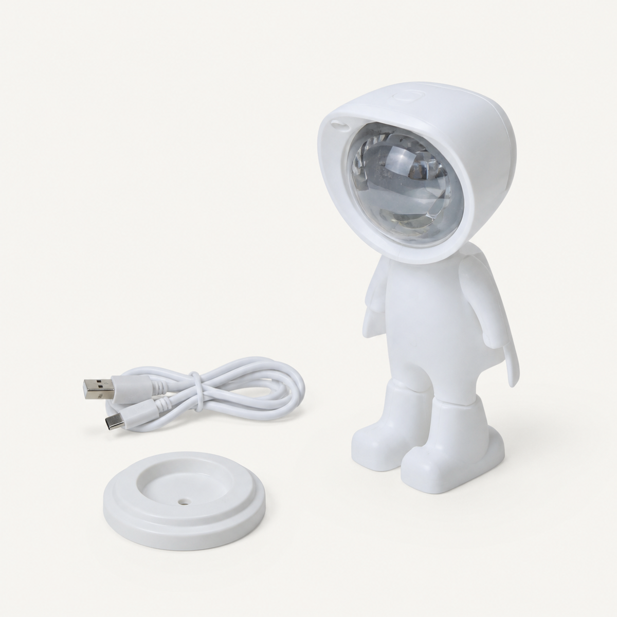 
Astro Sunset – Rechargeable Astronaut Sunset Lamp - studio view
