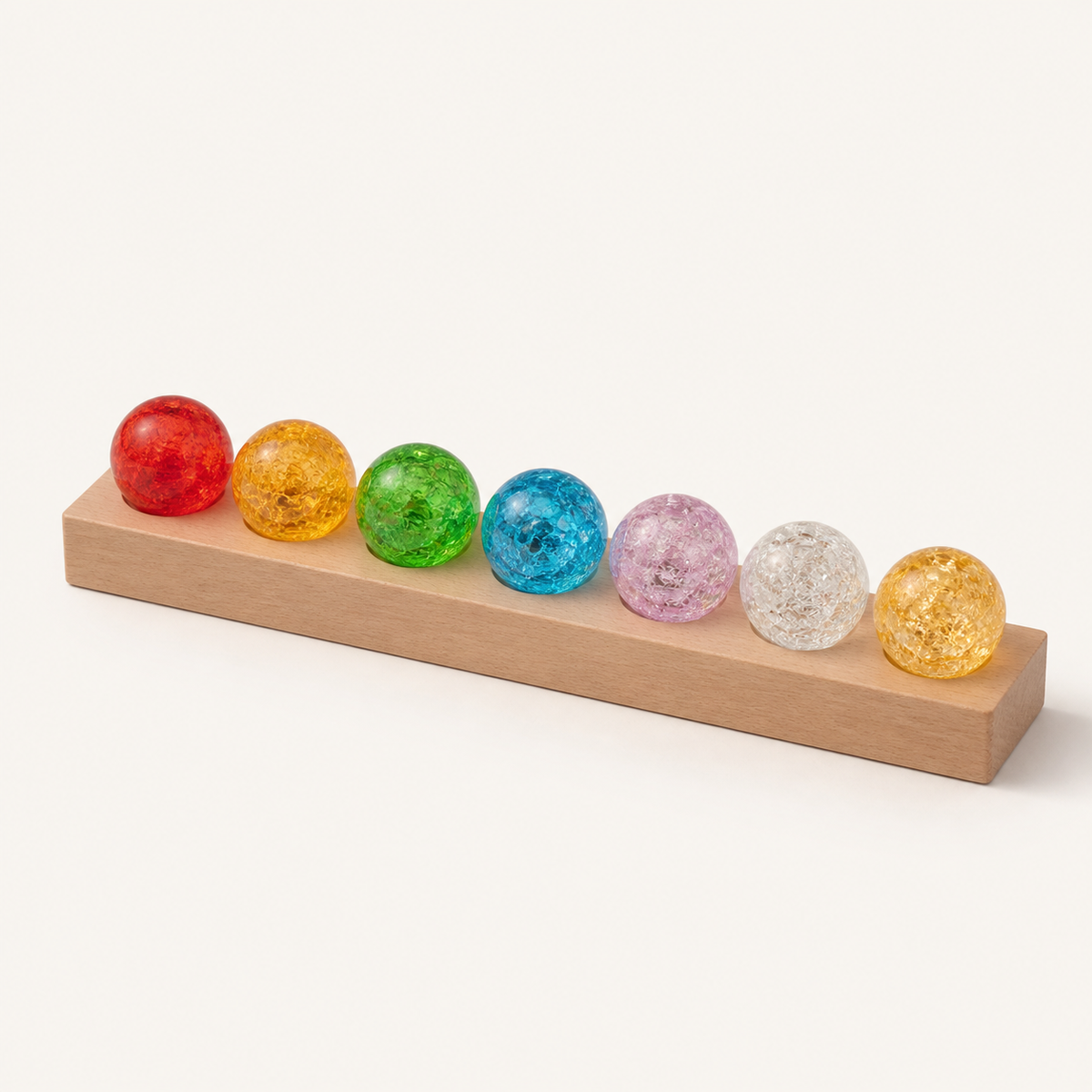 Healing Spheres – Natural Stone Lamp Set - studio view