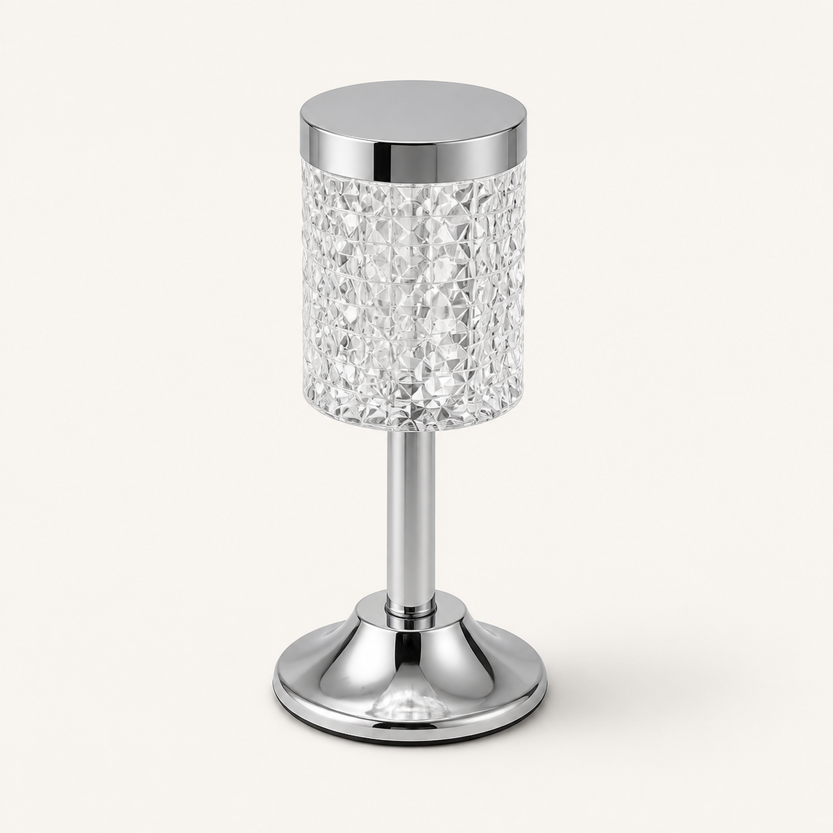 
Diamond Tower – RGB Crystal Table Lamp - studio view