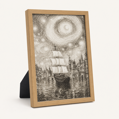 Living Masterpiece – Light Painting Photo Frame Lamp