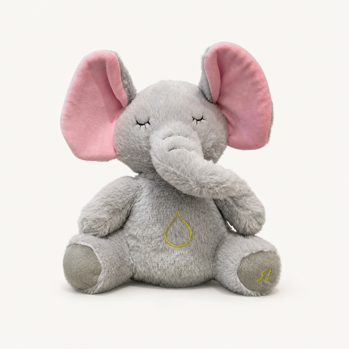 ObiCub – Light-Up Breathing Elephant Plush Toy - studio view