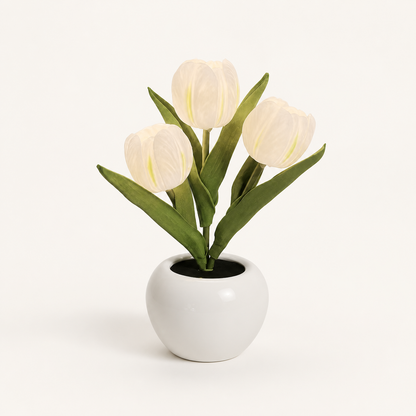 Ceramic Tulips – Ceramic Tulip Lamp
