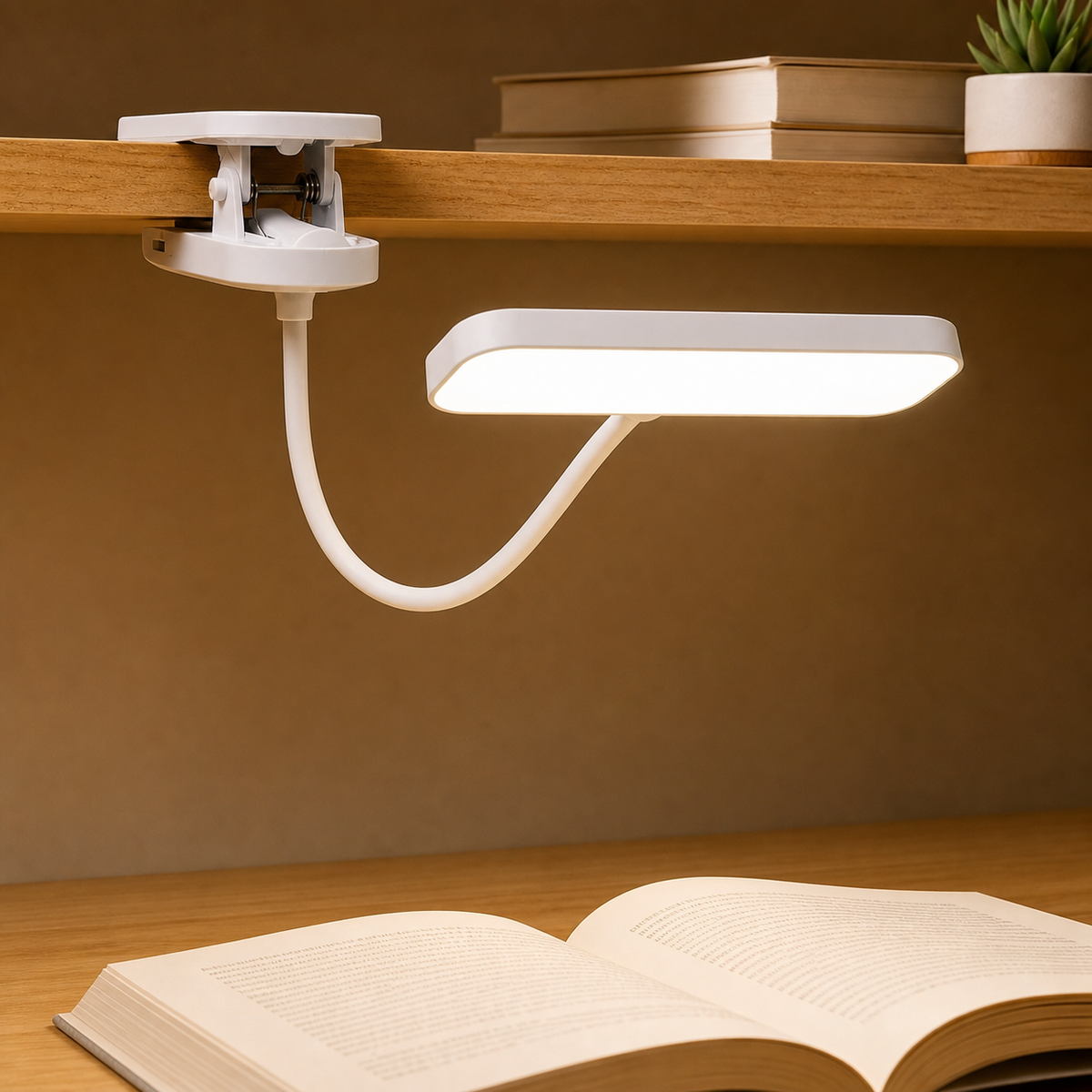 Desk Clip – Clip-On LED Desk Lamp