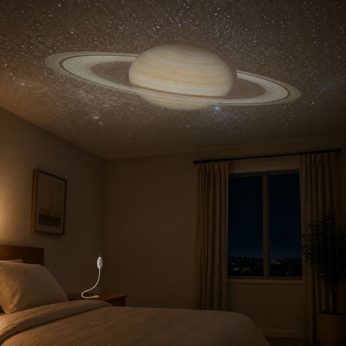 
Galaxy Duo – Mini Two-in-One Galaxy Lamp