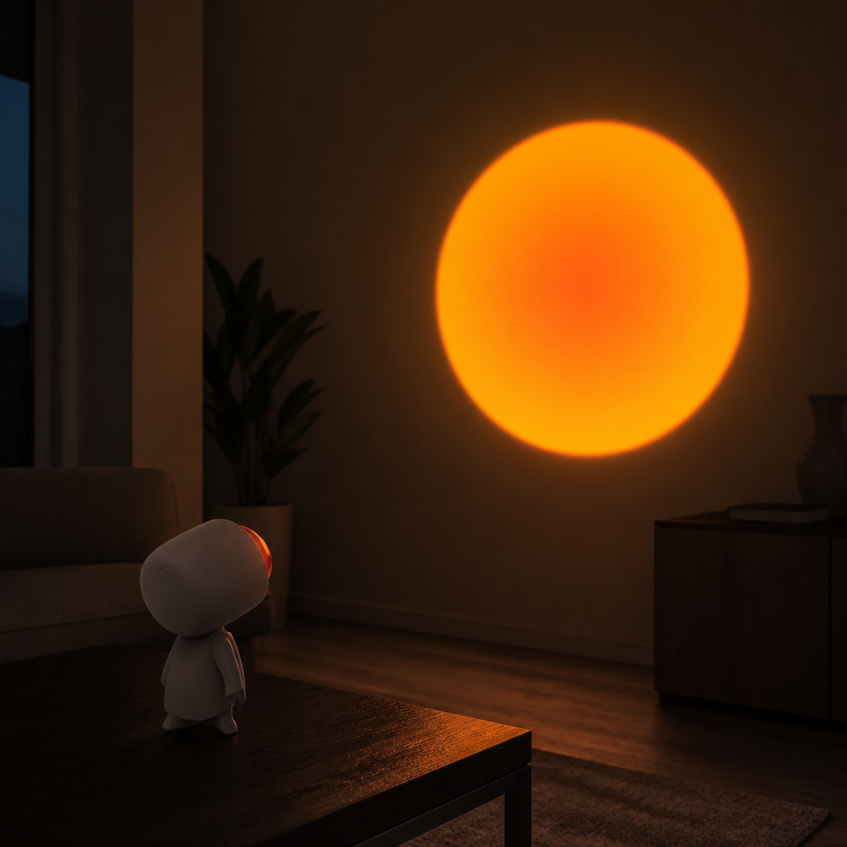 Astro Sunset – Rechargeable Astronaut Sunset Lamp