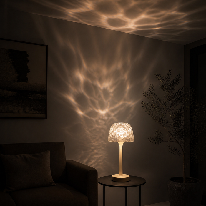 Ripple Mushroom – Mushroom Water Ripple Table Lamp