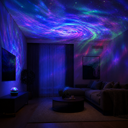 Northern Lights – RGB Star and Aurora Projector Lamp