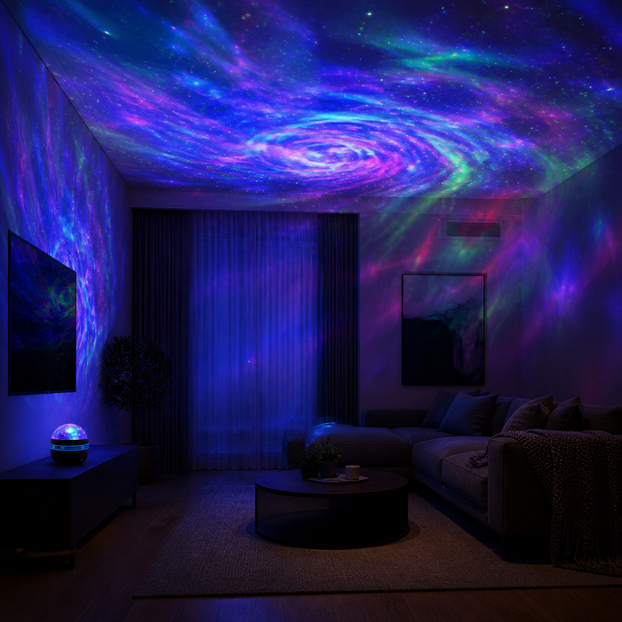 Northern Lights – RGB Star and Aurora Projector Lamp