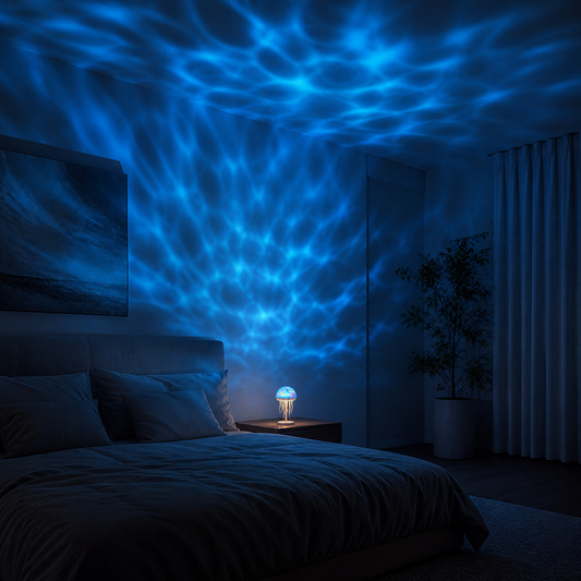 Jelly Ocean – Jellyfish Ocean Wave Projector Lamp
