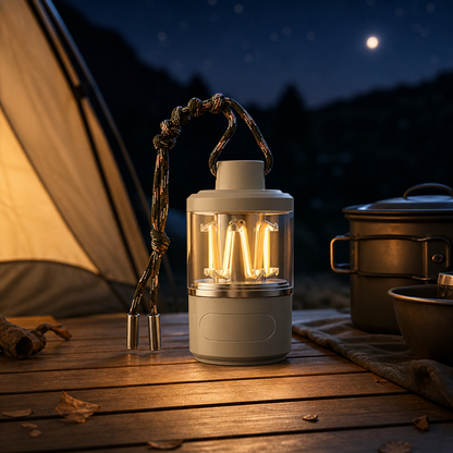 Retro Camper – COB Camping Lamp