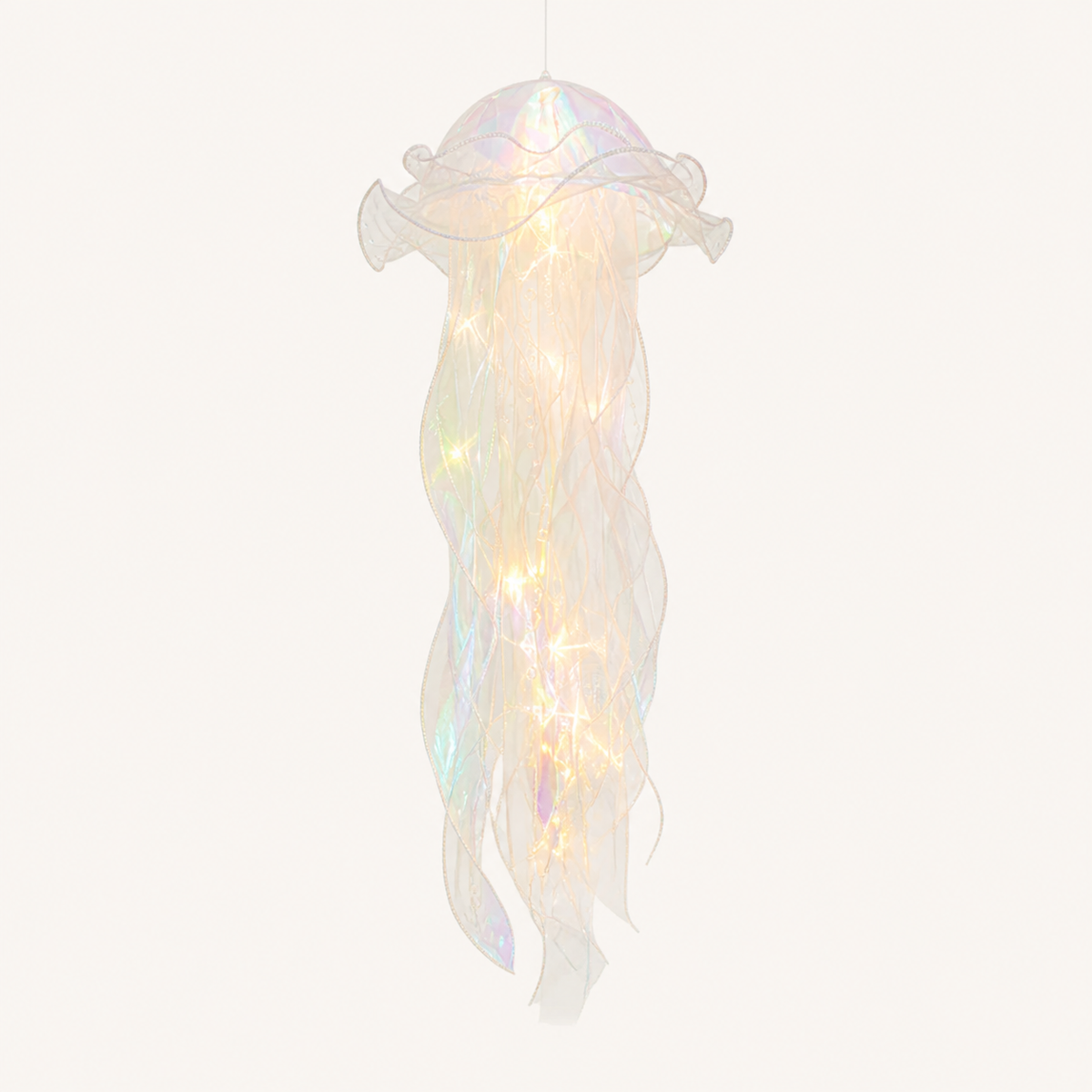 Jelly Lantern – Hanging Jellyfish Lamp - studio view