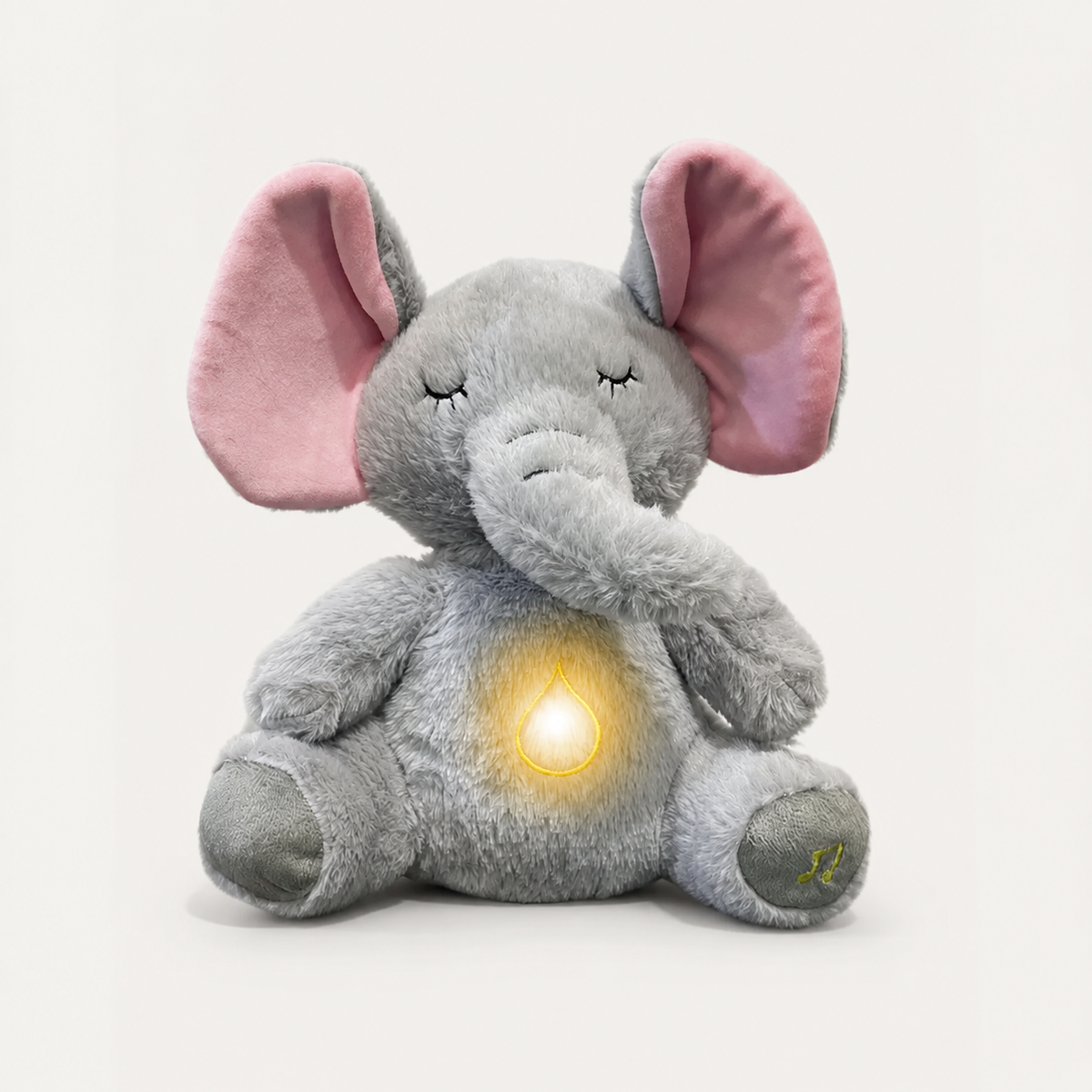 
ObiCub – Light-Up Breathing Elephant Plush Toy - studio view