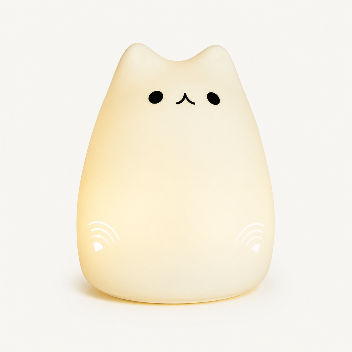 
ObiWhiskers – Rechargeable Cat Night Lamp - studio view