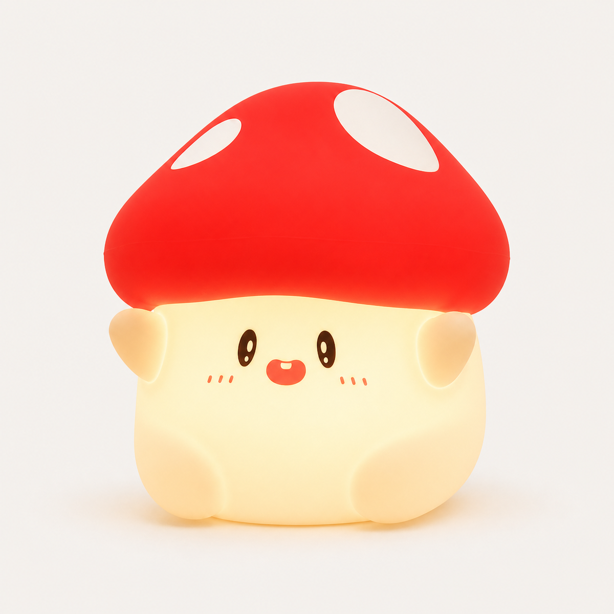 
ObiHuggy – Hugging Mushroom Night Lamp - studio view
